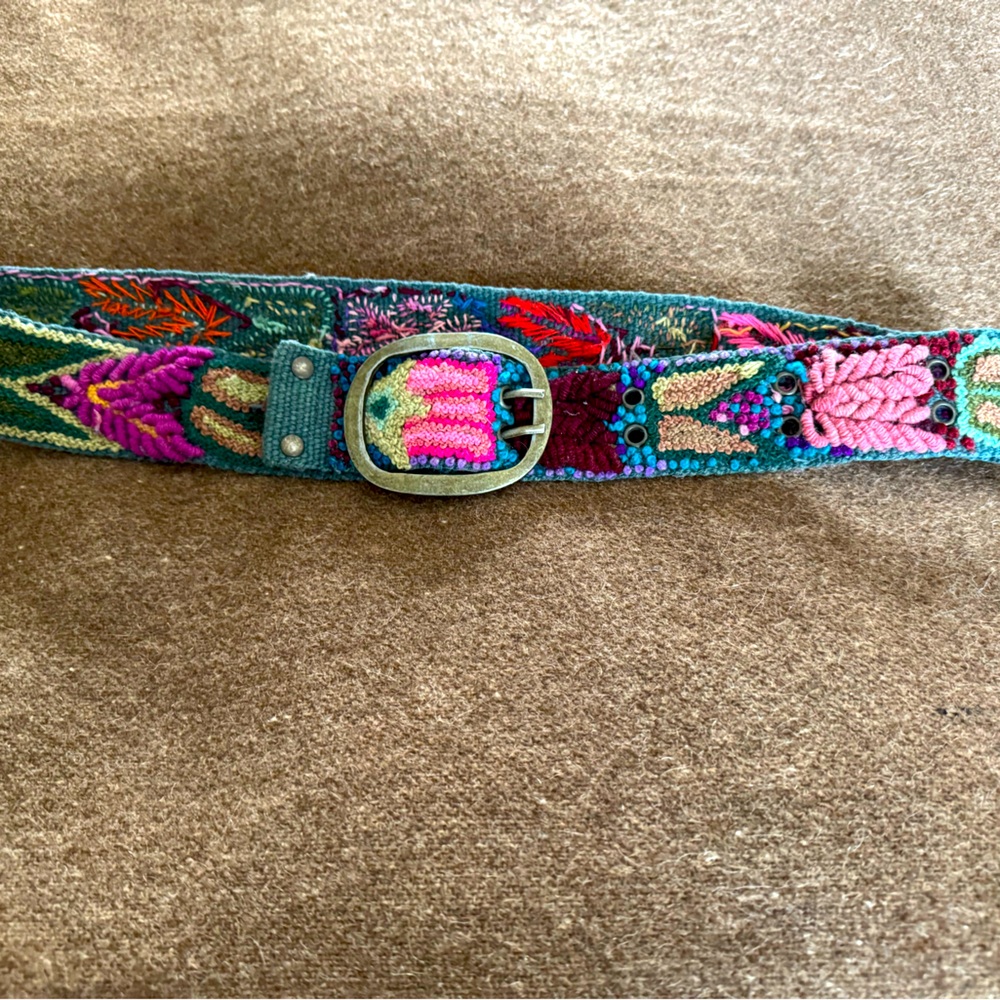 Jenny Krause handmade woven belt